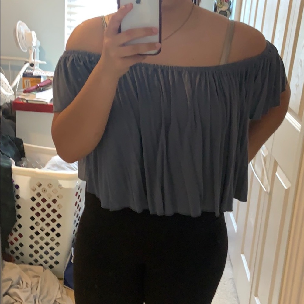 Forever 21 Cropped Off the Shoulder